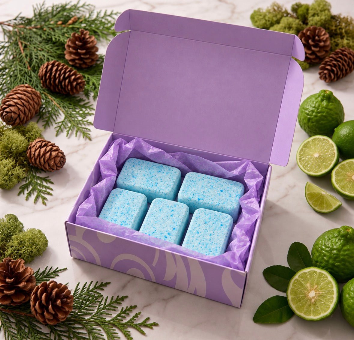 Serene Shores Shower Steamers (5pk) - The Crafty Cat