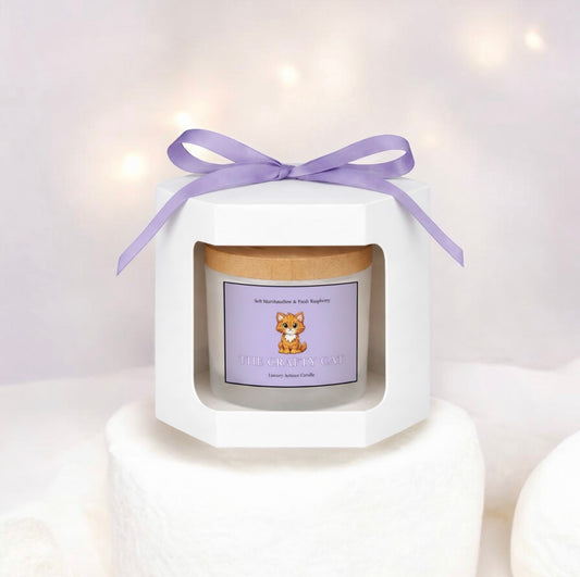 Soft Marshmallow & Fresh Raspberry 7oz Candle