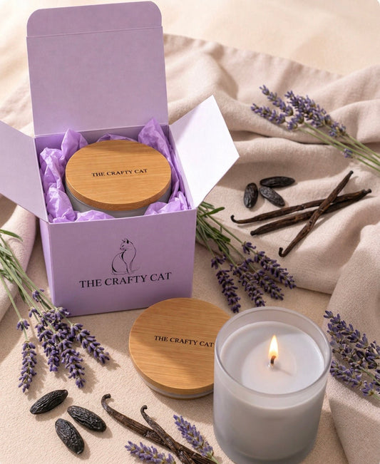 Warm Embrace 7oz Candle - The Crafty Cat