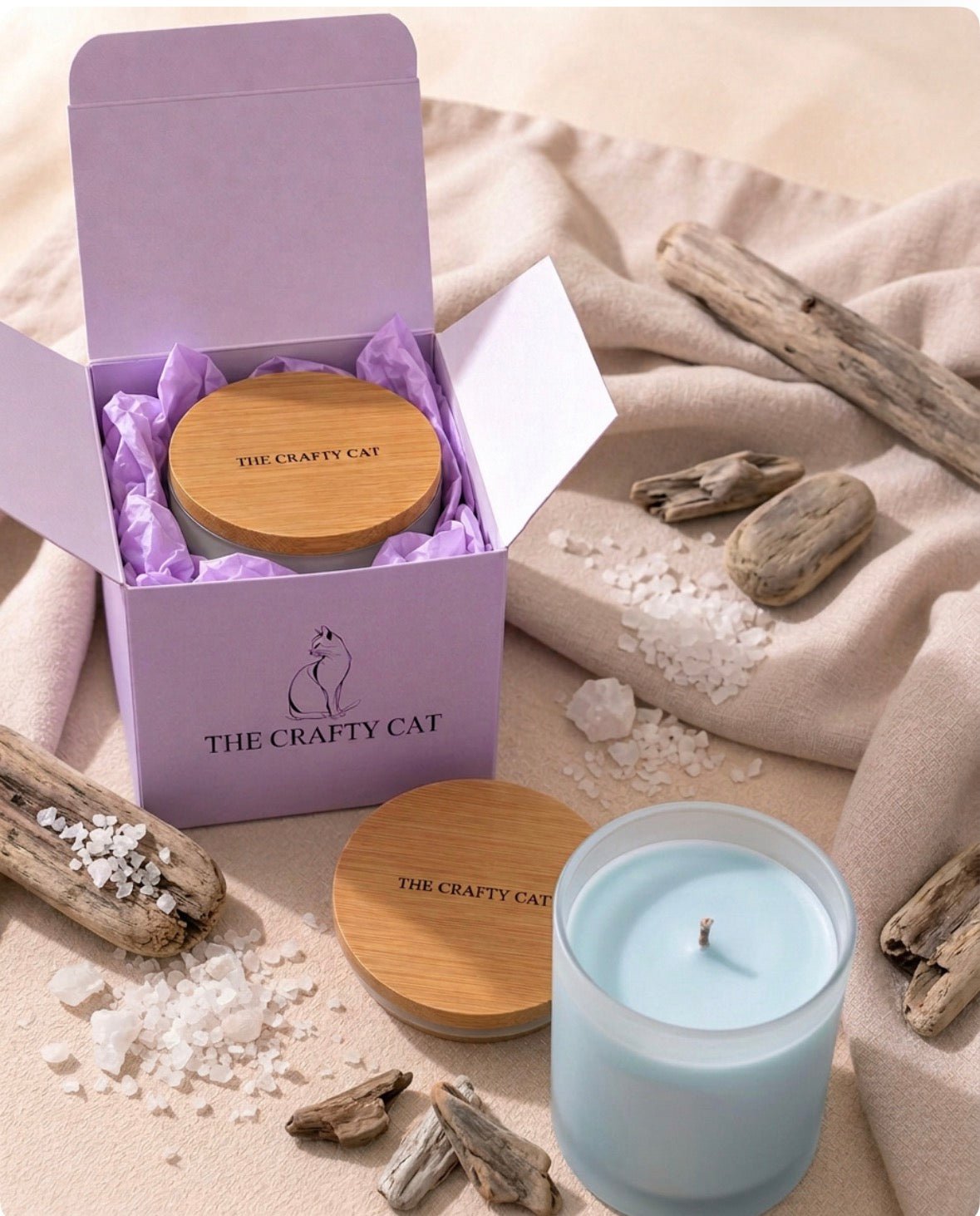 Coastal Escape 7oz Candle - The Crafty Cat